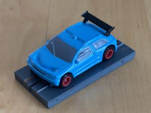 LifeLike/HCS Rallye Citroën blau mit BDR-Chassis