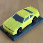 LifeLike/HCS Stock Car gelb mit BDR-Chassis