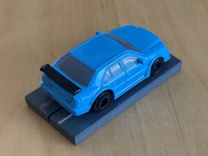 LifeLike/Harden Creek Mercedes DTM blau mit BDR-Chassis