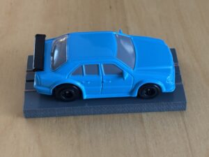 LifeLike/Harden Creek Mercedes DTM blau mit BDR-Chassis
