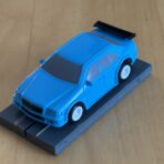 LifeLike/Harden Creek Mercedes DTM blau mit BDR-Chassis