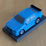 LifeLike/Harden Creek Mercedes DTM blau mit BDR-Chassis