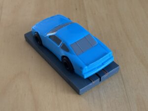 LifeLike/HCS Stock Car blau mit BDR-Chassis