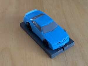 LifeLike/HCS Stock Car blau mit BDR-Chassis