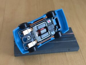 LifeLike/HCS Stock Car blau mit BDR-Chassis