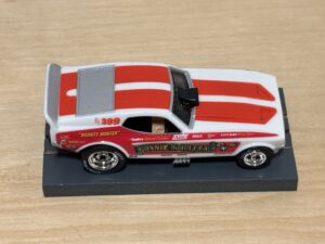 AW 4Gear NHRA Legends Mustang "Bounty Hunter" Connie Kallitta