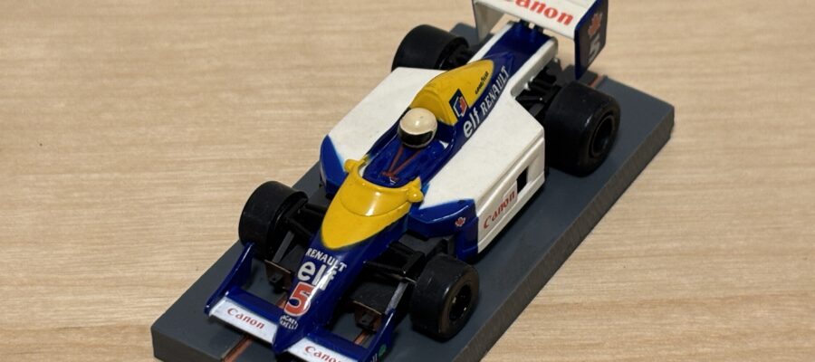 Tyco 440x2 Williams F1 #5 "Canon" weiss/blau