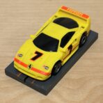 Tyco 440x2 Ferrari F40 #7 gelb