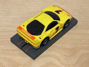 Tyco 440x2 Ferrari F40 #7 gelb