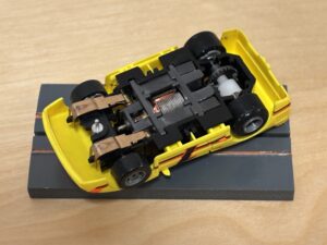 Tyco 440x2 Ferrari F40 #7 gelb