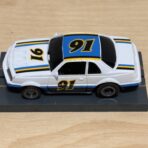 LifeLike/Rokar Stock Car weiss/blau #91 mit Licht