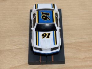 LifeLike/Rokar Stock Car weiss/blau #91 mit Licht