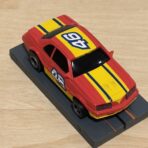 LifeLike/Rokar Stock Car rot/gelb #46 mit Licht