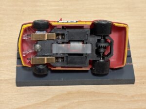 LifeLike/Rokar Stock Car rot/gelb #46 mit Licht