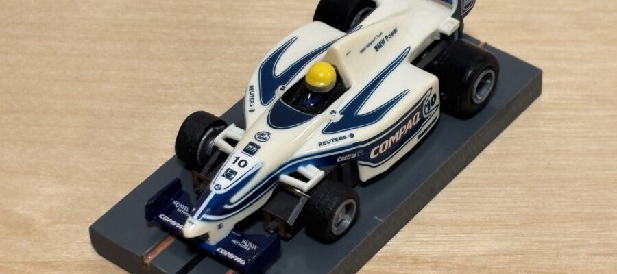 Tyco 440x2 Williams F1 #10 weiss "Compaq"