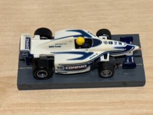 Tyco 440x2 Williams F1 #10 weiss "Compaq"