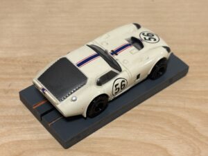 AFX Racing Cobra Daytona Coupé #56 weiss, bespielt