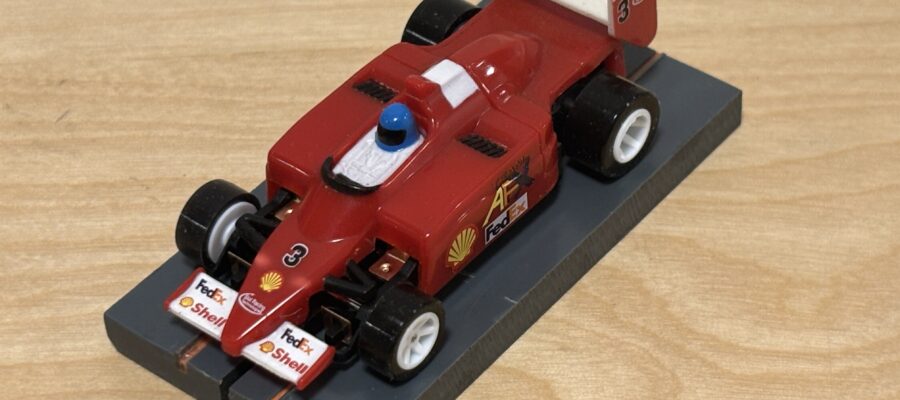 AFX Racing Indycar #3 rot "AFX" mit Bulldog-Chassis