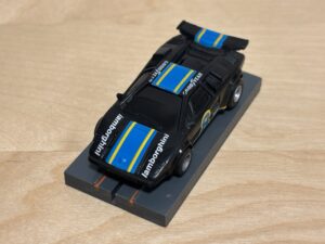 Tyco 440x2 Lamborghini Countach schwarz #8