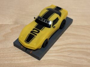 Tyco Corvette gelb/schwarz #2