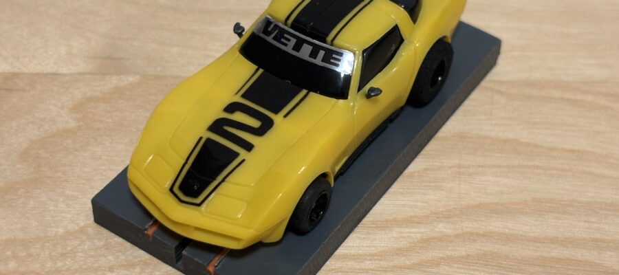 Tyco Corvette gelb/schwarz #2