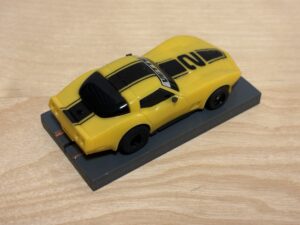 Tyco Corvette gelb/schwarz #2