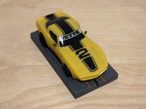 Tyco Corvette gelb/schwarz #2