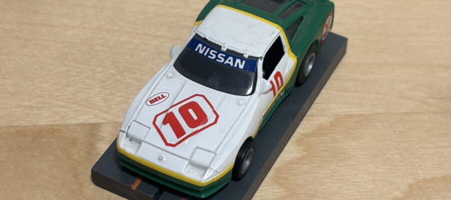Tomy AFX Nissan 300ZX grün/weiss #10 gebraucht