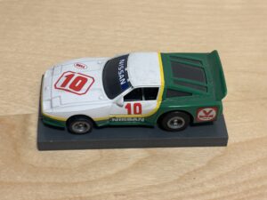 Tomy AFX Nissan 300ZX grün/weiss #10 gebraucht