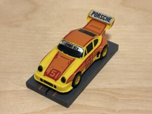 Aurora AFX G+Plus Porsche 934 Turbo gelb #51