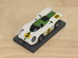 Aurora AFX Porsche 917K weiss/grün #2 mit Licht