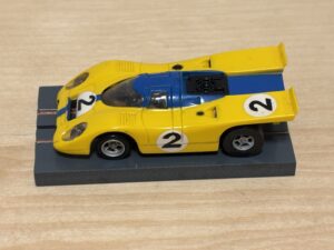 Faller/Aurora AFX Porsche 917K gelb/blau