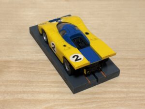 Faller/Aurora AFX Porsche 917K gelb/blau