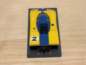 Faller/Aurora AFX Porsche 917K gelb/blau