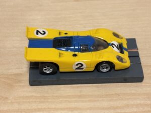 Faller/Aurora AFX Porsche 917K gelb/blau