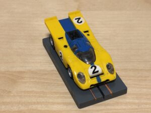 Faller/Aurora AFX Porsche 917K gelb/blau