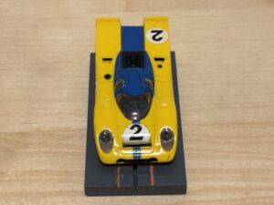 Faller/Aurora AFX Porsche 917K gelb/blau