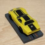 AF-Xtra Corvette gelb/schwarz auf BDR-Chassis