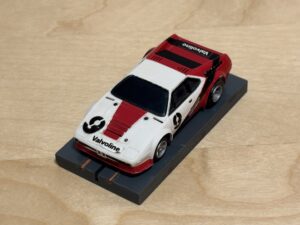 Faller/Aurora AFX G+Plus BMW M1 weiss/rot "Valvoline"