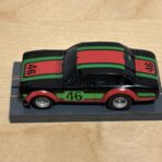 Faller Aurora AFX Ford Escort schwarz/rot/grün #46