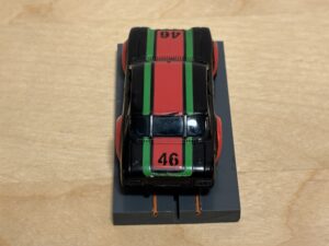 Faller Aurora AFX Ford Escort schwarz/rot/grün #46