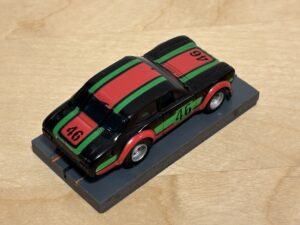 Faller Aurora AFX Ford Escort schwarz/rot/grün #46