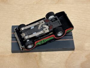 Faller Aurora AFX Ford Escort schwarz/rot/grün #46