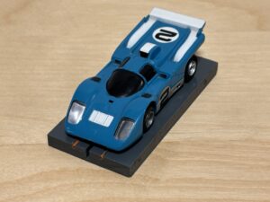 Faller/Aurora AFX Ferrari 512M blau #2 mit Fahrlicht