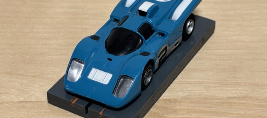 Faller/Aurora AFX Ferrari 512M blau #2 mit Fahrlicht