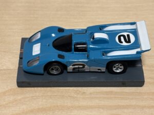 Faller/Aurora AFX Ferrari 512M blau #2 mit Fahrlicht