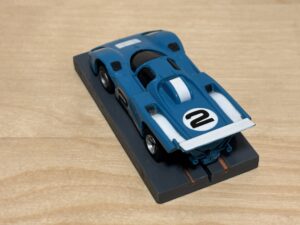 Faller/Aurora AFX Ferrari 512M blau #2 mit Fahrlicht