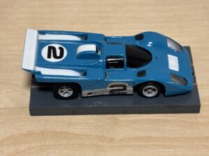 Faller/Aurora AFX Ferrari 512M blau #2 mit Fahrlicht