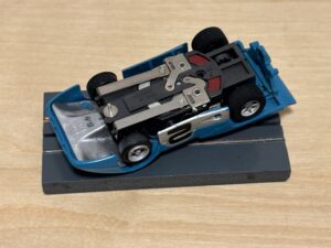 Faller/Aurora AFX Ferrari 512M blau #2 mit Fahrlicht