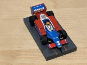 Faller/Aurora AFX G+Plus Tyrrell "Candy" rot/blau